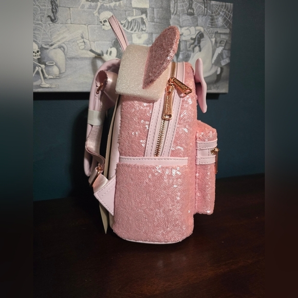 Loungefly Disney Cotton Candy Sequin Backpack main image 4